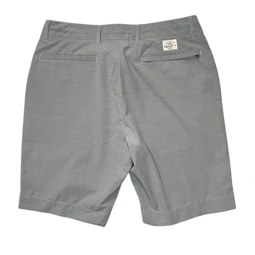 Faherty All Day Gray Shorts-Men’s 31